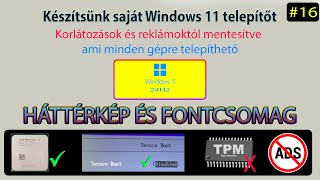 Win11 24H2 Készítsünk saját telepítőt 16 [upl. by Coyle]