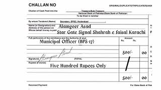 How to fill spsc challan spsc spsc registration process [upl. by Atnek]