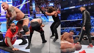 Randy Orton amp aj styles Attacks Solo Sikoa amp Jimmy Uso  Roman Reigns SmackDown [upl. by Annairda12]