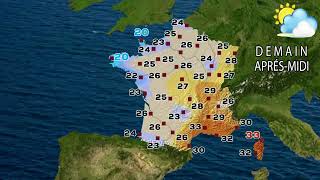 prévision météo France du Lundi 22 au Dimanche 28 Juillet 2024 [upl. by Liryc]