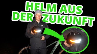 SMARTER FAHRRADHELM im Praxistest 🚵🏼 Beleuchtung  Blinker  Bluetooth Lumos Matrix [upl. by Kcirdneked]