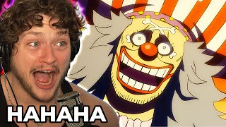 HOW BUGGY BECAME A YONKO REVEALED🐐 One Piece 1086 Reaction [upl. by Funda]