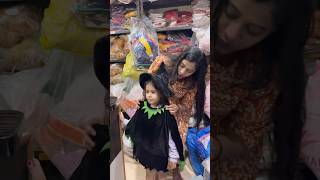 Abha ne ki halloween ke liye shopping 🛍️ part 1 ☠️ shorts [upl. by Ekusoyr304]