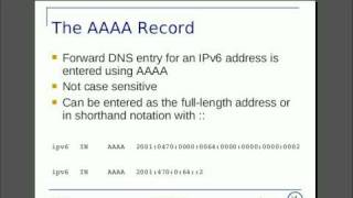 The IPv6 AAAA Record [upl. by Dorkus]