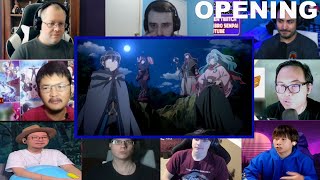 月が導く異世界道中 2期 オープニング リアクション  Tsukimichi Moonlit Fantasy Season2 Opening Reaction Mashup [upl. by Buffo]