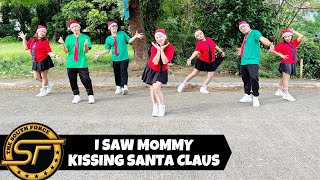 I SAW MOMMY KISSING SANTA CLAUS  Dj St Mark Remix   Christmas Special  Dance Fitness  Zumba [upl. by Linkoski]