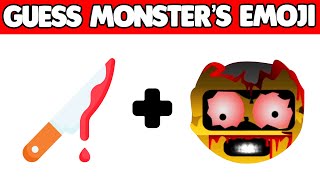 Guess the Monster by Emoji Before Its Too Late Dark INCREDIBOX SPRUNKI🔎🔊 Phase 123 4 amp 5 [upl. by Roberta]