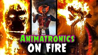 The Most Gruesome Animatronic Fires in History [upl. by Wymore]