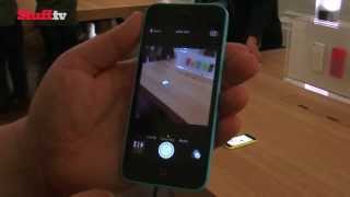 Apple iPhone 5C handson review [upl. by Llabmik]