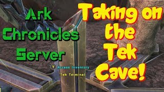 Ark Chronicles Island Tek Cave Run  Time to Ascend [upl. by Federica]