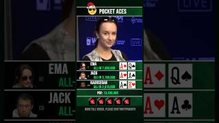 Pocket Aces got followers poker [upl. by Netsud346]