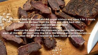 South African Biltong [upl. by Rich]