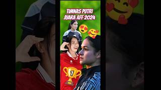 TIMNAS PUTRI INDONESIA JUARA AFF 2024 INDONESIA VS KAMBOJA 31 [upl. by Elleinod]