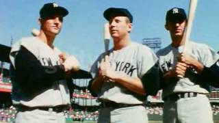 Joe Pepitone Roger Maris Mickey Mantle [upl. by Sherline864]