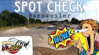 Baesweiler Skate Park  SPOT CHECK skateschoolaachen skateboarding [upl. by Evy224]