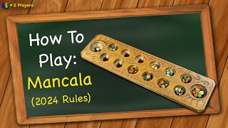 How to play Mancala 2024 rules [upl. by Renault]