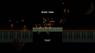 Skyfall on piano Shorts piano [upl. by Ferrigno]