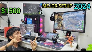 COTIZO PC GAMER COMPLETA  MEJOR SETUP COMPLETO 2024 [upl. by Lamori721]