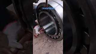 Bearing installation bearing rollerbearings bearings bearingmanufacturer bearingfactory [upl. by Ammamaria]