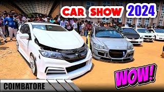 🚘❤️‍🔥Car Show 2024🎉  Modified Cars  Coimbatore [upl. by Neirda]