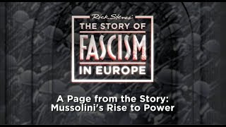 The Story of Fascism Mussolini’s Rise to Power [upl. by Barrada]