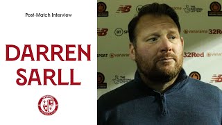 Woking 41 Aldershot Town  Darren Sarll Interview [upl. by Renelle925]