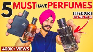 5 BEST PERFUMES for MEN in India  2020 MOST POPULAR Perfumes [upl. by Jeane965]