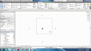 REVIT Basics Property line rotate project north toposurface and pads [upl. by Crocker]