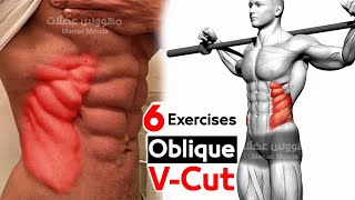 V Cut abs Workout best 6 Exercise At Home [upl. by Elder]