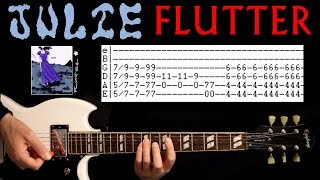 Julie Flutter Guitar Lesson  Guitar Tab  Guitar Tabs  Guitar Chords  Guitar Cover [upl. by Nemrac]