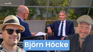 Björn Höcke AfD im SommerInterview  Der richtige Umgang mit Faschisten [upl. by Ahsikin]