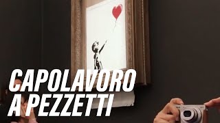 Lo scherzo più epico nel mondo dellarte  Banksy  Larte della ribellione [upl. by Allecsirp]