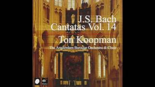 Bach  Cantata BWV 1045 Sinfonia Ton Koopman Amsterdam Baroque Orchestra [upl. by Monahon]