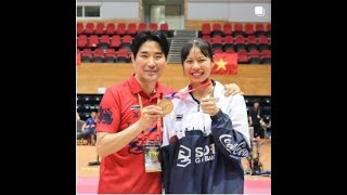 Sasikarn Tongchan  Taekwondo Highlights 2024 Paris olympic gold medalist in W 67 kg category [upl. by Acirt]