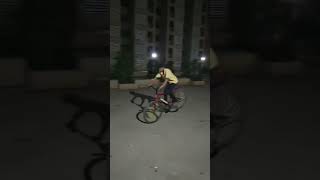 Cycle stoppie [upl. by Aniham]