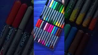 Unboxing of Doms brush pen 😍shortvideos unboxing [upl. by Junia]