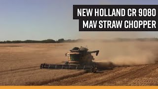 New Holland CR 9080 MAV Straw Chopper  2012 [upl. by Eahsel]