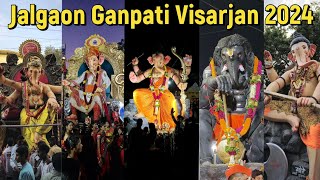 Jalgaon Ganpati Visarjan Utsav 😍 2024 jalgoan [upl. by Peggi]