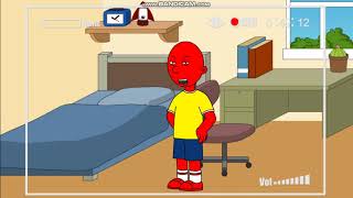 Evil Caillou Rants On Tbone AnimateGrounded [upl. by Yemorej]