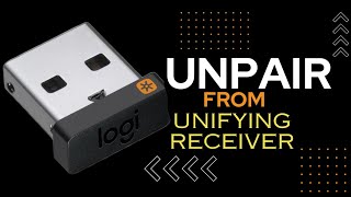 How to Unpair a Device from Logitech Unifying Receiver  2 Methods [upl. by Acireed945]