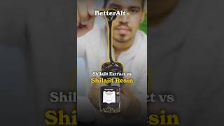 Shilajit Extract vs Shilajit Resin betteralt naturalshilajit [upl. by Britni458]