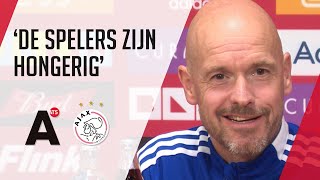 Ten Hag vol zelfvertrouwen richting AZ [upl. by Piderit]