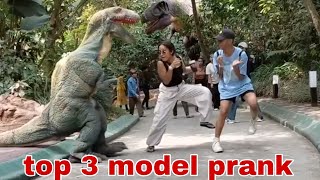 TOP 3 model prank Best reaction prank Just for laughs So funny [upl. by Eillil]