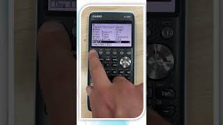 Changing Angle Settings on the Casio CG50 Degrees and Radians 👍😊➕ casiocg50 maths ibmaths [upl. by Sucramaj]