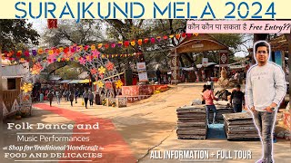 Surajkund Mela 2024  Surajkund Mela 2024 Full Tour  Surajkund mela 2024 Faridabad [upl. by Eeleak]