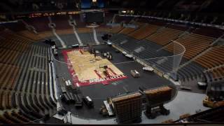 NHL to NBA in 3 minutes Timelapse transformation of Torontos ACC [upl. by Namaj]