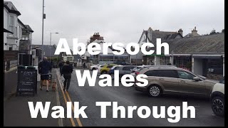 ABERSOCH Wales Town 4K Walk Through  Beaches Harbour Shops Restaurants [upl. by Nillad427]