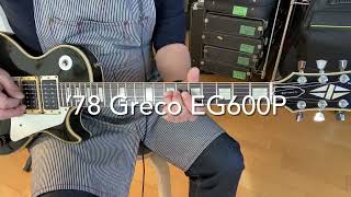 78 Greco EG600P Peter Frampton [upl. by Annaeel]