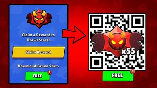 FREE x55 DEMONIC DROPS 🎁 QR CODE  BRAWL STAR QR CODES 2024  BRAWL STARS NEW UPDATE [upl. by Engle]