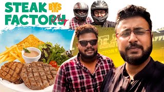 BMS VLOGS  STEAK FACTORY তে গিয়ে মাংস ভাত খেলাম [upl. by Gregoor279]